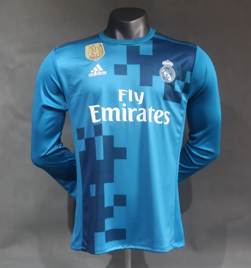 Real Madrid - 2017/18 Third Long Sleeve Player Edition