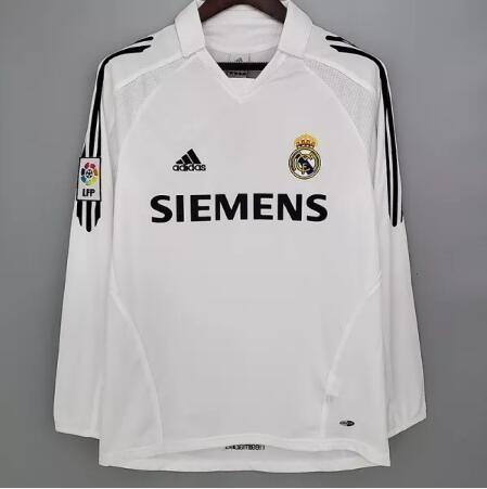 Real Madrid - 2005/06 Home Long Sleeve