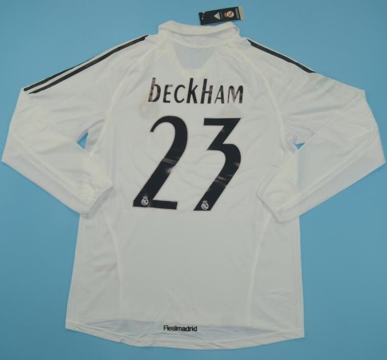 Real Madrid - 2005/06 Home Long Sleeve