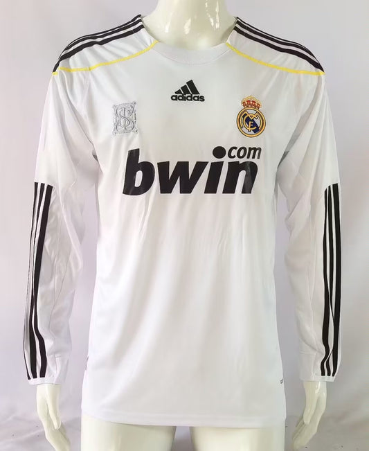 Real Madrid - 2009/10 Home Long Sleeve