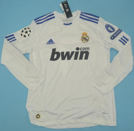 Real Madrid - 2010/11 Home Long Sleeve