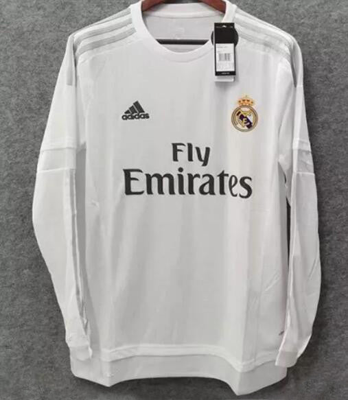 Real Madrid - 2015/16 Home Long Sleeve