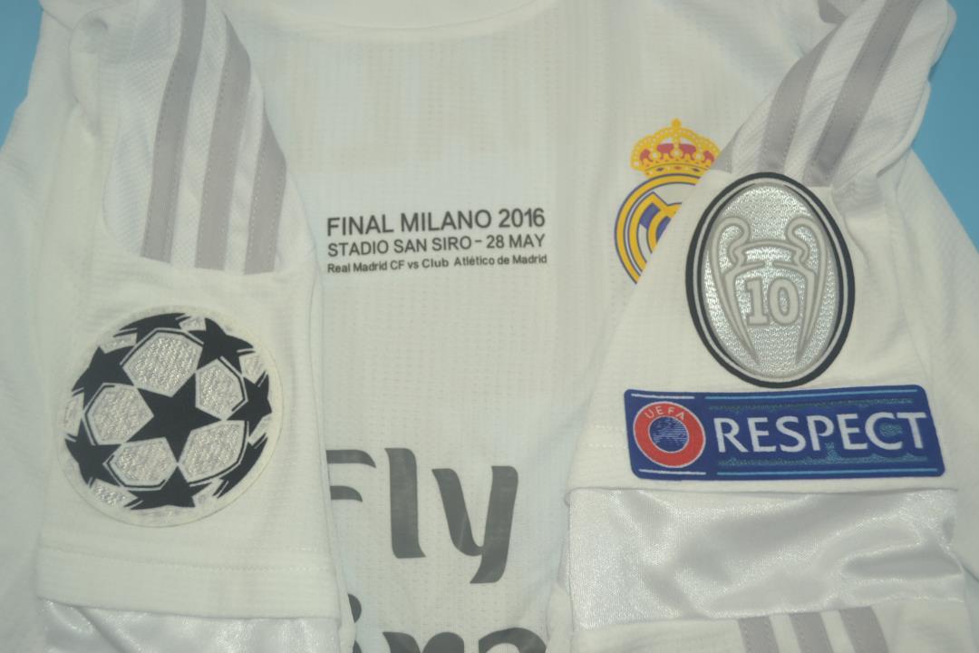 Real Madrid - 2015/16 Home Long Sleeve