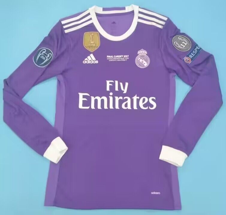 Real Madrid - 2016/17 UCL Final Away Long Sleeve