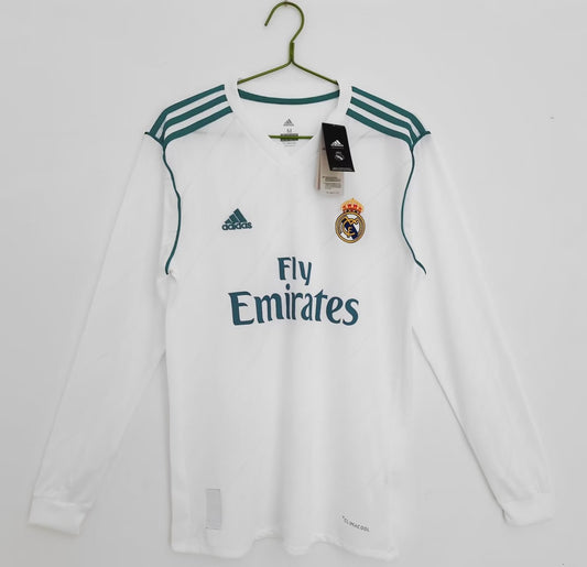 Real Madrid - 2017/18 Home Long Sleeve