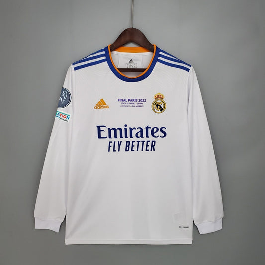 Real Madrid - 2021/22 Home Long Sleeve