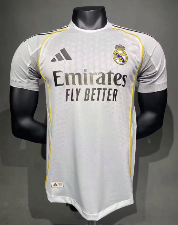 Real Madrid - 2025/26 Home - Player Short Sleeve