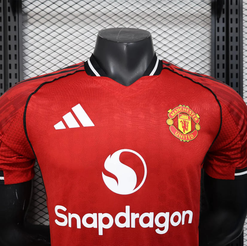 Man United - 2025/26 Home - Player Short Sleeve