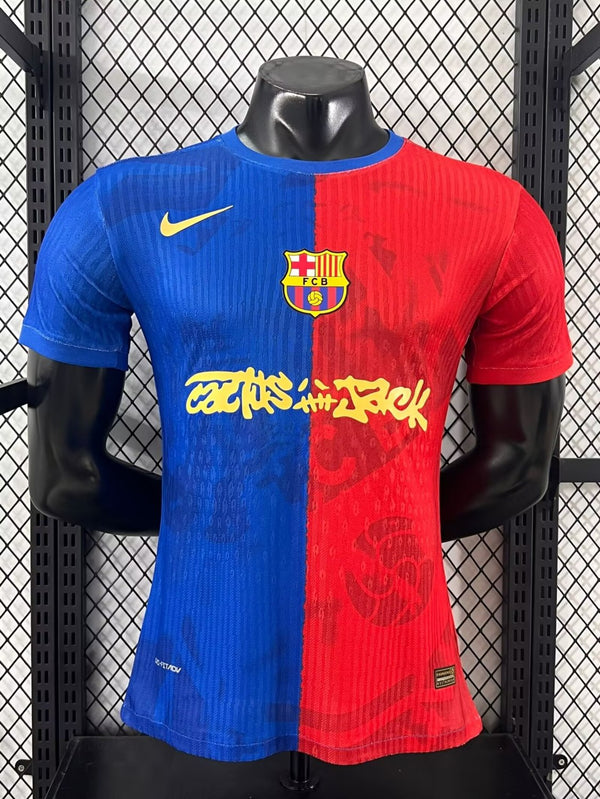 Barcelona - 2025/26 Home Cactus Travis - Player Short Sleeve